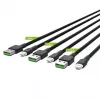 Žaibolaidžių kabelių rinkinys Green Cell KABGCSET04 30cm 120cm 200cm
