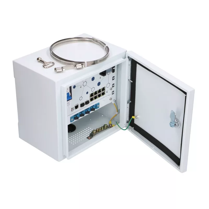 Valdomas komutatorius Extralink Minos 8x RJ45 1000Mbps PoE 200W L2