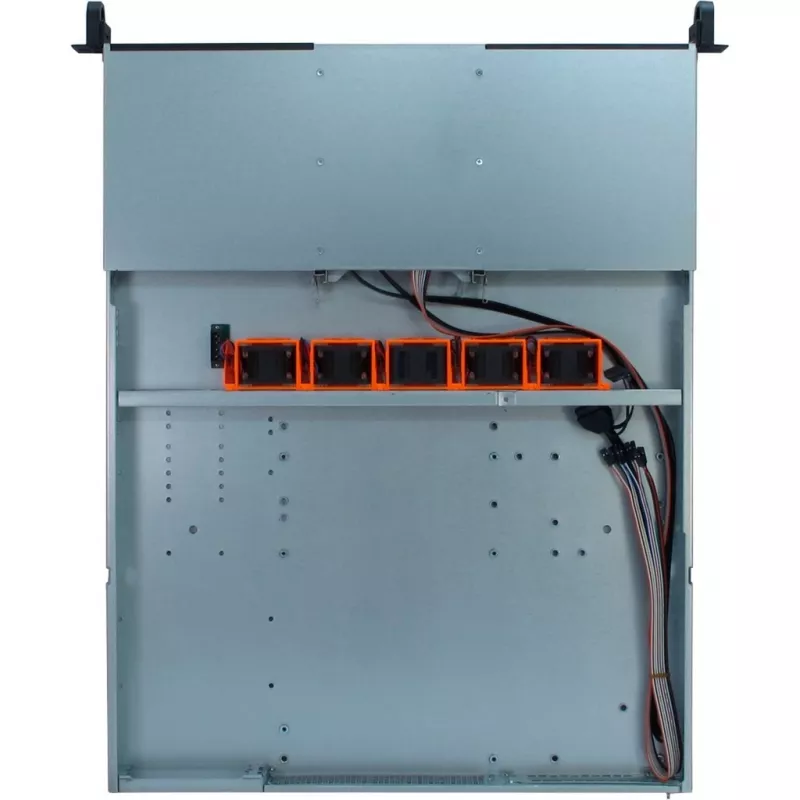 Inter-Tech IPC 1U-10255 Rack 1U juodas