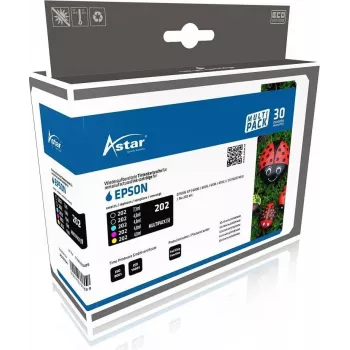 AS70704 ASTAR EPSON XP6000 Kasečių rinkinys (5 vnt.) ST T02E74010 / 202 1x7,1ml + 4x4,8ml CMYKHBK