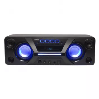 Denver BTB-410NR Stereo nešiojamas garsiakalbis juodas