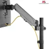 Stalinis monitoriaus laikiklis MACLEAN MC-775, 32 colių (81,3 cm), VESA 75x75–100x100, iki 8 kg, pilka