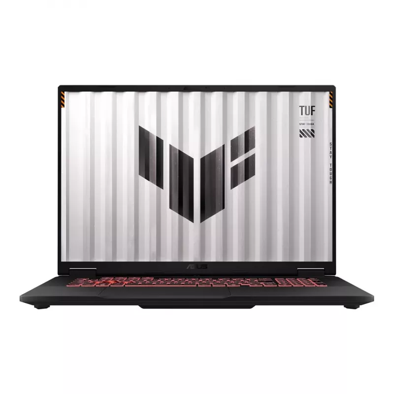 ASUS TUF Gaming A18 FA808UM-S9058 AMD Ryzen™ 7 260 nešiojamas kompiuteris 45,7 cm (18 inch) 2,5K 16 GB DDR5-SDRAM 512 GB SSD NVIDIA GeForce RTX 5060 Wi-Fi 6E (802.11ax) be OS pilkas