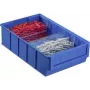 Dėžutė saugojimui Allit 456530, plastikinis organizatorius 185×300×81 mm, mėlyna