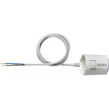 Elektrinis pavara GIRA 216900, 230 V, IP54, balta