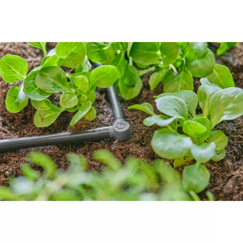 GARDENA L formos jungtis lašelinio drėkinimo sistemai, plastikinė, 4,6 mm (3/16 inch)
