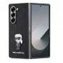 Karl Lagerfeld KLHCZFD6SAPKINPKK Galinis dangtelis Samsung Galaxy Z Fold6 Plastikinis Juodas