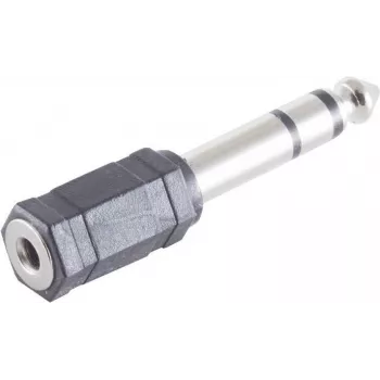 Adapteris lizdų keitimui ShiverPeaks BS57070 6,3 mm → 3,5 mm