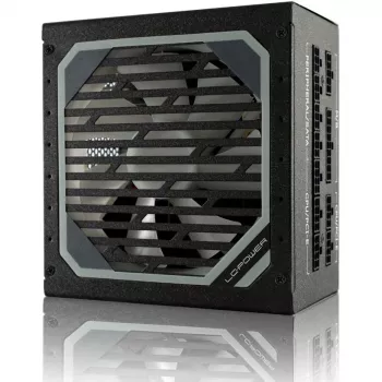 LC Power Super Silent Modular Series LC6550M V2.31 - Maitinimo blokas (vidinis) - ATX12V 2.3 - EPS12V - 80 PLUS Gold - AC 110-240 V - 550 W - aktyvus PFC - Hammered Black