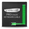 Maitinimo laidas CableMod PRO ModMesh 12VHPVR Kištukas į 8 kontaktų PCIe 45 cm Šviesiai mėlyna