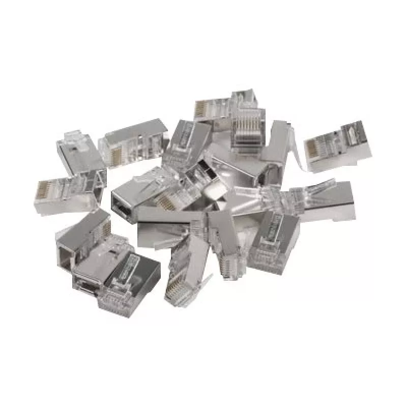 Lanberg PLS-6000EZ RJ-45 kištukas, kategorija 6, FTP, pilkas
