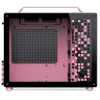 Jonsplus MATX Handle Case Z20 Black-Pink – Mini/Micro/Flex-ATX korpusas su nešimo rankena