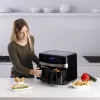 Taurus Air Fry Digital Duo Double 9 L 2200 W karšto oro gruzdintuvė juoda