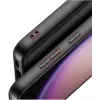 nevox StyleShell NYLO 2469 dėklas Samsung Galaxy S25+, polikarbonatas/TPU/nailonas, juodas