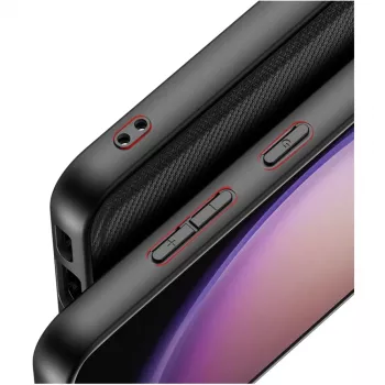 Nevox StyleShell NYLO dėklas Samsung Galaxy S25+ 6,8 colio juodas