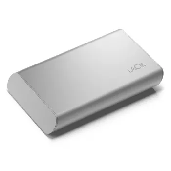 LaCie STKS1000400 išorinis kietojo kūno diskas Thunderbolt technologija 1 TB USB Type-C 3.2 Gen 2 (3.1 Gen 2) sidabrinis