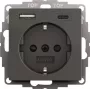 Gira SCHUKO USB maitinimo blokas 2f System 55 model 245928