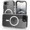 Nevox StyleShell SHOCKFlex dėklas, skirtas iPhone 16e/17e, suderinamas su MagSafe, permatomas