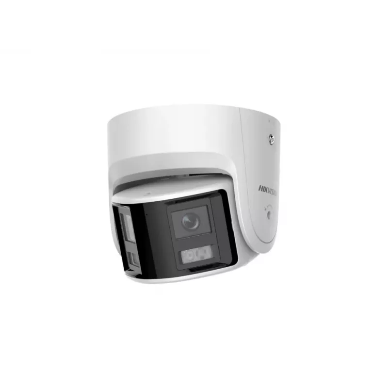 IP vaizdo stebėjimo kamera Hikvision DS-2CD2346G2P-ISU/SL 4MP kupolinė, 2,8 mm objektyvas, 180° matymo laukas, IR 30 m, IP67, PoE/DC