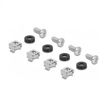 DeLOCK 67011 19 colių optinio pluošto sujungimo dėžutė, 24 x LC Duplex OM4, 1U