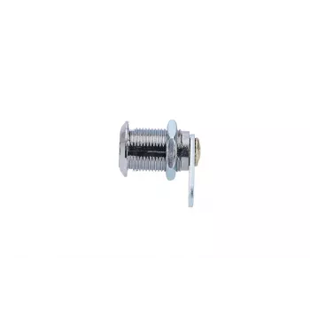 Spynelė spintoms Extralink ROUND LOCK FOR CABINETS, apvali spintos durelių spyna, sidabrinė