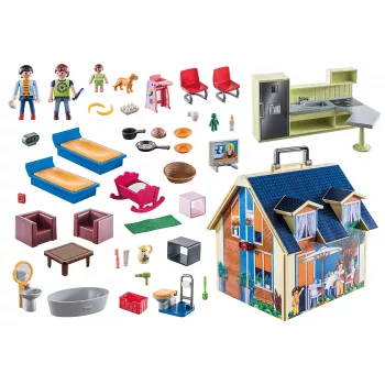 Statybinis žaidimų rinkinys PLAYMOBIL Lėlių namelis 70985 Įvairiaspalvis Plastikas