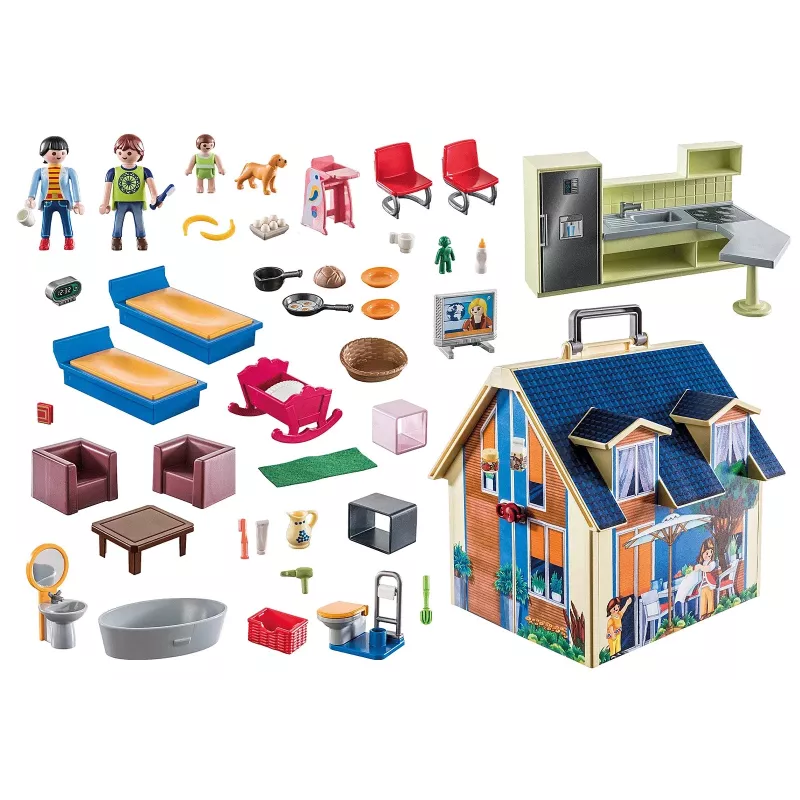 Statybinis žaidimų rinkinys PLAYMOBIL Lėlių namelis 70985 Įvairiaspalvis Plastikas