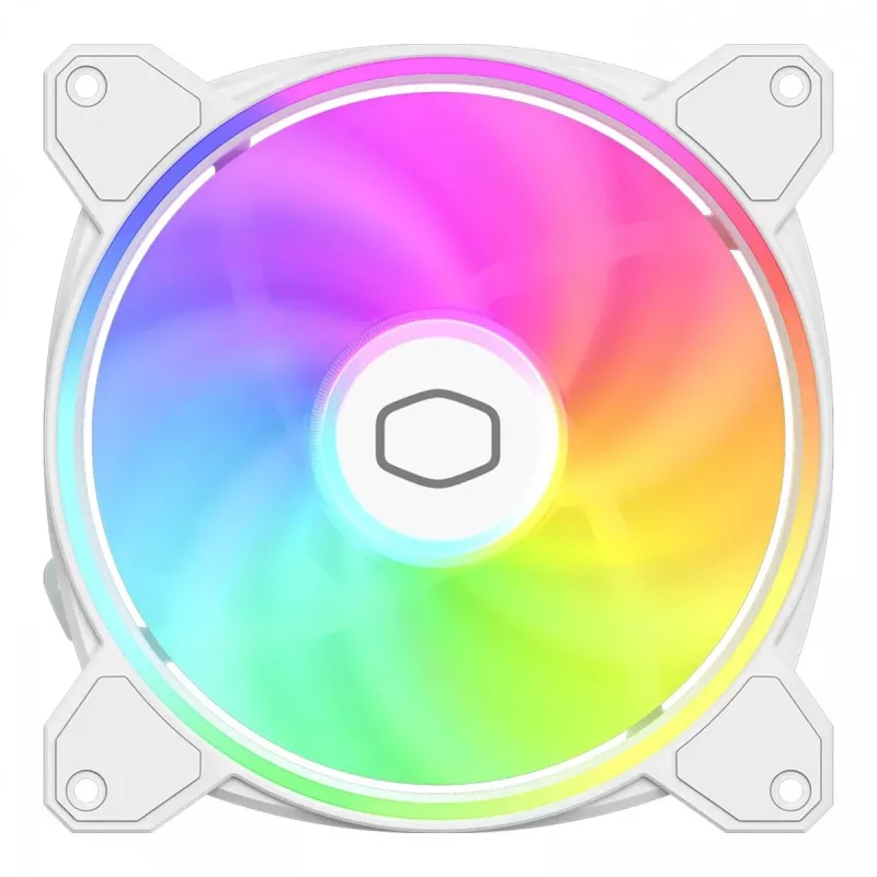 Kompiuterio ventiliatorius Cooler Master MasterFan MF140 HALO² White Edition