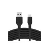 Belkin BOOST CHARGE Flex USB-A į Lightning laidas CAA008BT1MBK, 1 m, juodas
