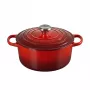Le Creuset Signature ketaus apvalus puodas 18 cm raudonas