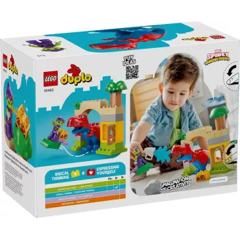LEGO DUPLO 10463 Dinozauras Spidey-Rex prieš Žaliąjį Gobliną