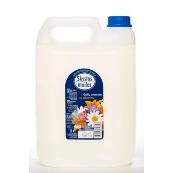 Skystas muilas su glicerinu, be dažų, 5 l