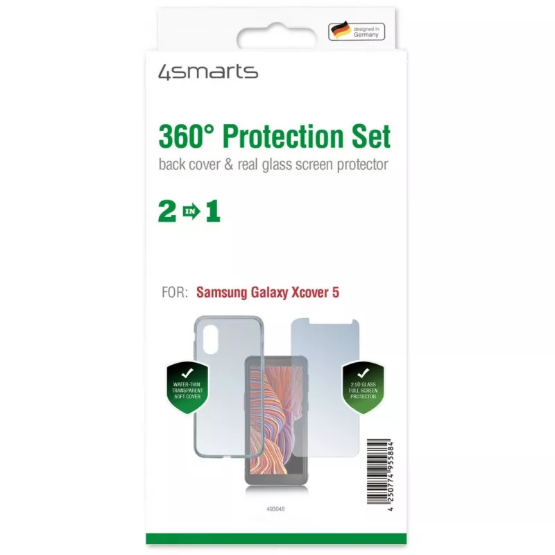 Apsauginis stiklas 4smarts Samsung Galaxy Xcover 5