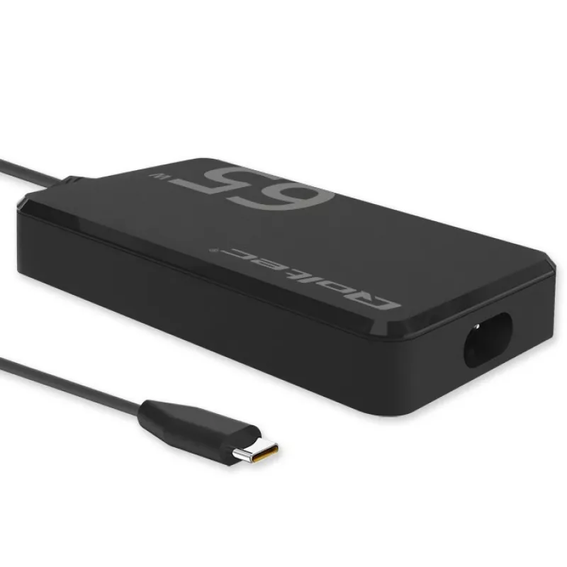 QOLTEC Įkroviklis 65W GaN Super Fast SLIM PD 5-20V 3.25A USB-C