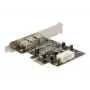 DeLOCK PCI Express FireWire A/B sąsajos plokštė 89153