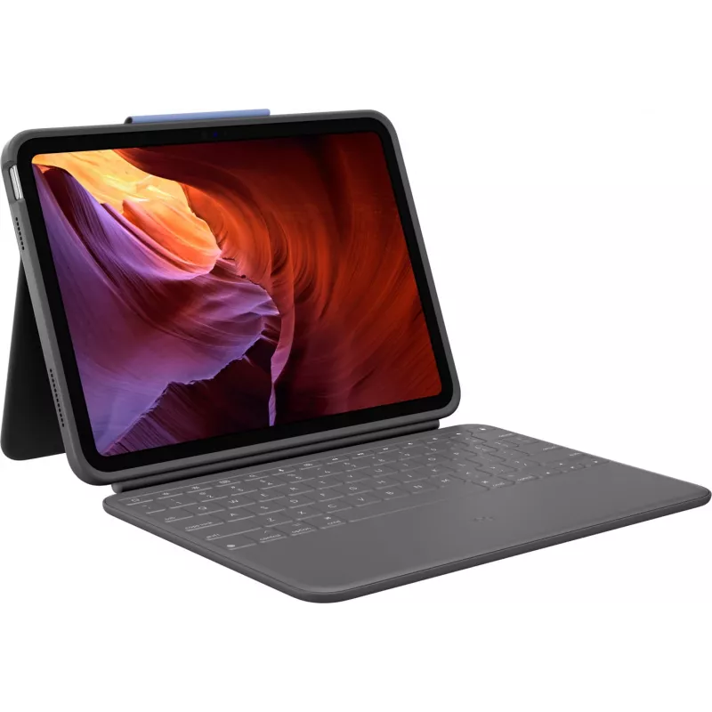 Logitech 920-011202 – Apsauginis dėklas su klaviatūra iPad (7, 8 kart.)