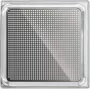 Busch-Jaeger 2CKA001510A0019. Typ: Eingelassene Lichtabdeckung, Befestigungstyp: Wand, Produktfarbe: Weiß. Kompatible Glühbirnentypen: LED, Kompatibil