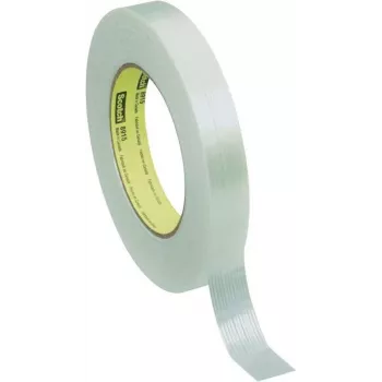 Lipni plėvelinė juosta su stiklo gijomis 3M 8915, 55 m, 18 mm, permatoma