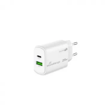 Maitinimo adapteris USB/USB-C 25W/FAST MRMA112-2 Mediarange