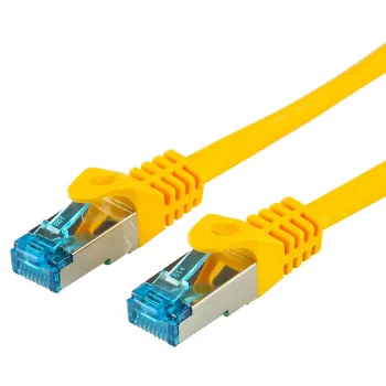 Wentronic Goobay CAT 5e Patch Laidas, SF/UTP, Geltonas, 0,25 m - CCA Vario Mišinys (95205)