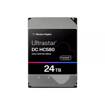 Standusis diskas Western Digital 24 TB 3.5 colio Serial ATA Ultrastar DC HC580
