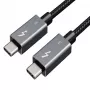 Extra Digital Thunderbolt 3 kabelis CA913343, 40 Gbps, 100 W, 2 m