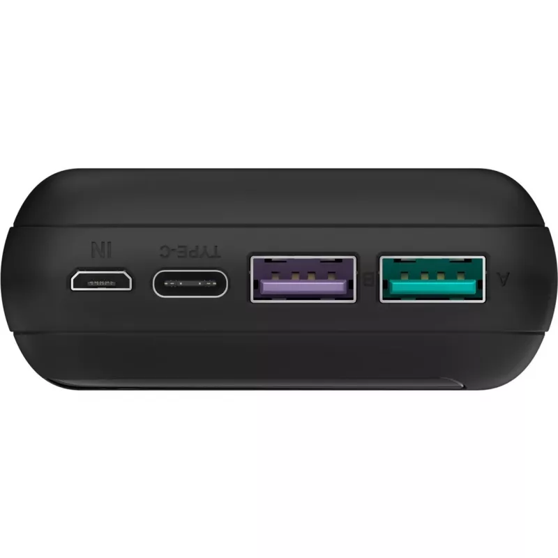Greito įkrovimo powerbankas 20 000 mAh (juodas, PD, Quick Charge 3.0, Super Charge)