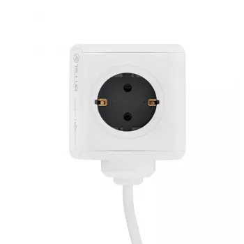 Ilgintuvas Tellur Power Cube Extended 4 kištukiniai lizdai 2 USB prievadai