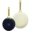 Keptuvių rinkinys GreenPan Padova Reserve – aliuminis, tamsiai mėlyna/geltona, Ø20 cm ir Ø26 cm, 2 vnt.