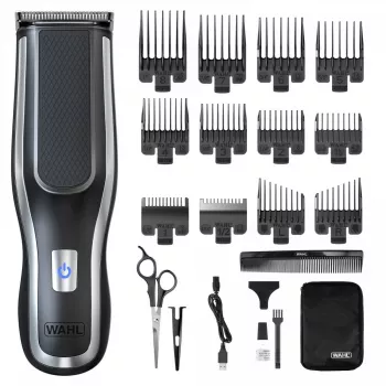 Wahl Self-Clip 360 juodas, sidabrinis ličio jonų (Li-Ion)