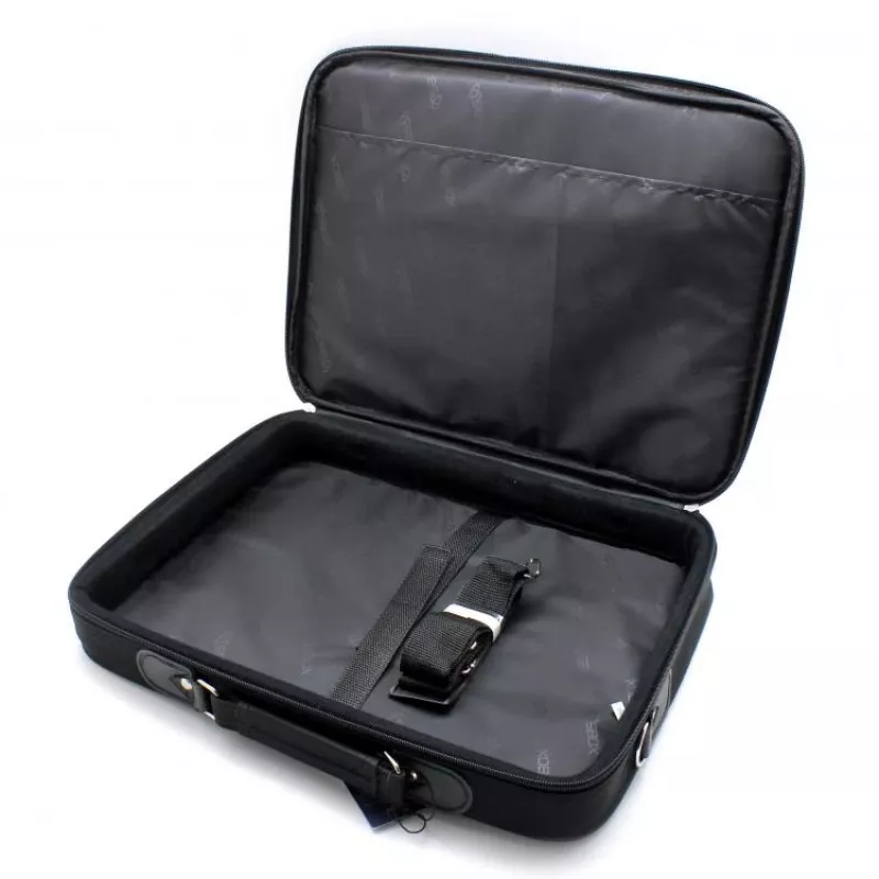 Sbox NLS-3015B Black New York nešiojamojo kompiuterio krepšys 15.6 colių juodas
