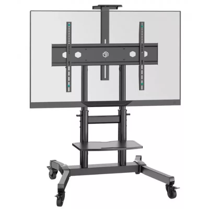 ONKRON TS1891-B Mobilus pakreipiamas stovas televizoriams 50''-90'', max. 100 kg, juodas