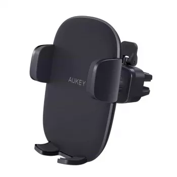 Laikiklis telefonui Aukey HD-C48 reguliuojamas 360° išmaniesiems telefonams ir mažoms planšetėms, spaustuvinis tvirtinimas, sukama ranka