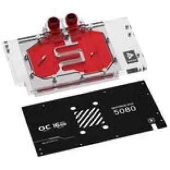 Vandens blokas GPU Barrow, skirtas ASUS ROG TUF 5080 / 5070 Ti – juodas